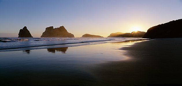 Wharariki Beach