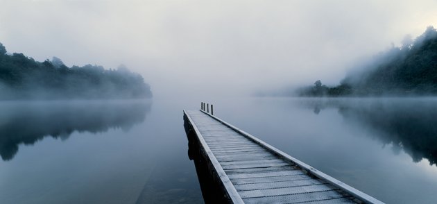 Lake Mapourika.